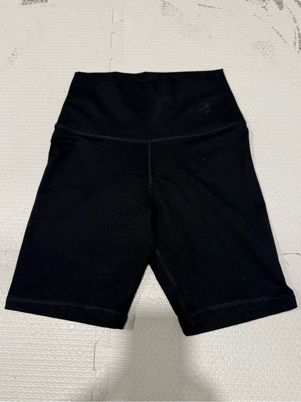 aerie High-Waist Black Bike Shorts